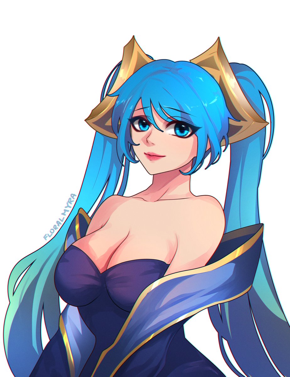 floralmyra's tweet image. Can I be your support? ❤️ #sona #fanart #leagueoflegends