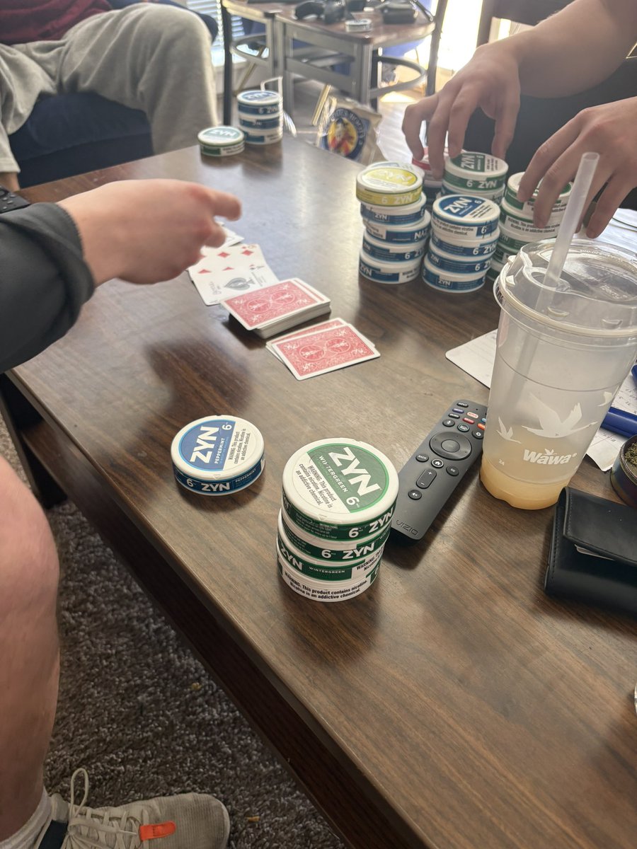 Walked in on the homies playing poker with these as chips. I’m loving it 😂😂