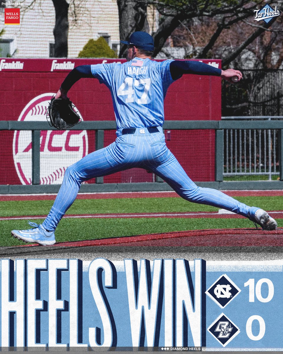 THAT'S A *ONE*-HIT RUN RULE

#GoHeels x <a href="/WellsFargo/">Wells Fargo</a>