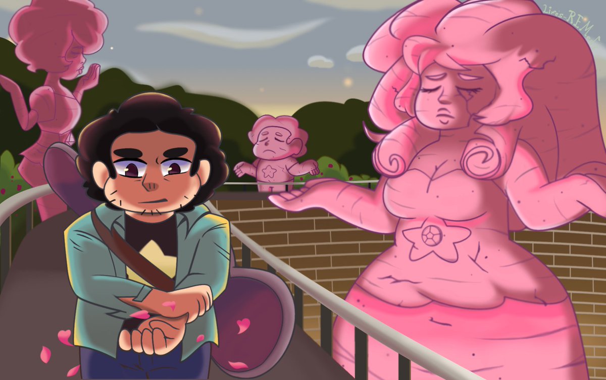 "Growing Pains"

We've been changing into something more
Familiar faces turning into stone

This is the change that comes with growing up and realizing you've moved on.
#CartoonNetwork #CartoonNetworkFanart #StevenUniverse #StevenUniverseFanart #RenewStevenUniverse #Fanart #MyArt