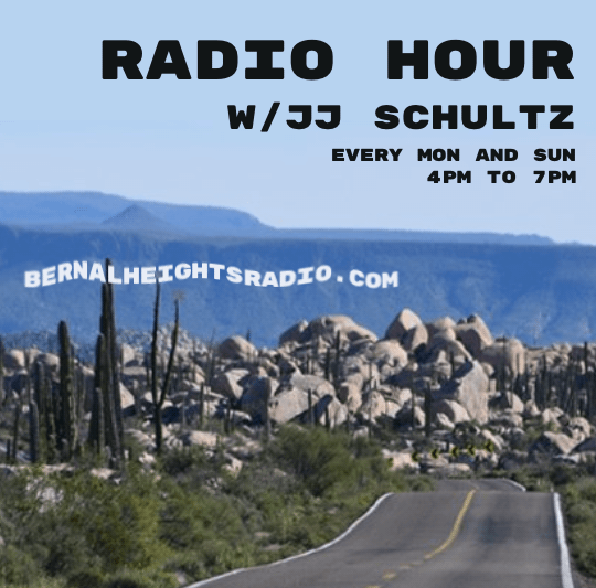 jjschultz's tweet image. ngl this is where you're gonna find the best music ever, in the history of sound, if that's your thing.  This week we have some Balbo!, some McFarling, all the good stuff. show premiers 4pm monday w/ reruns sunday 4pm bernalheightsradio.com