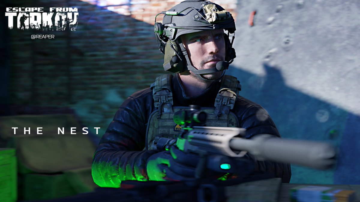 Reaper__Six's tweet photo. The Nest - V.2
#EscapeFromTarkov
#EFT
#tarkovarena
#Tarkov
#Tarkov3DArt
#TarkovArt
#TarkovThumbnail
#TarkovAnimation https://t.co/kw4lsgEYGk