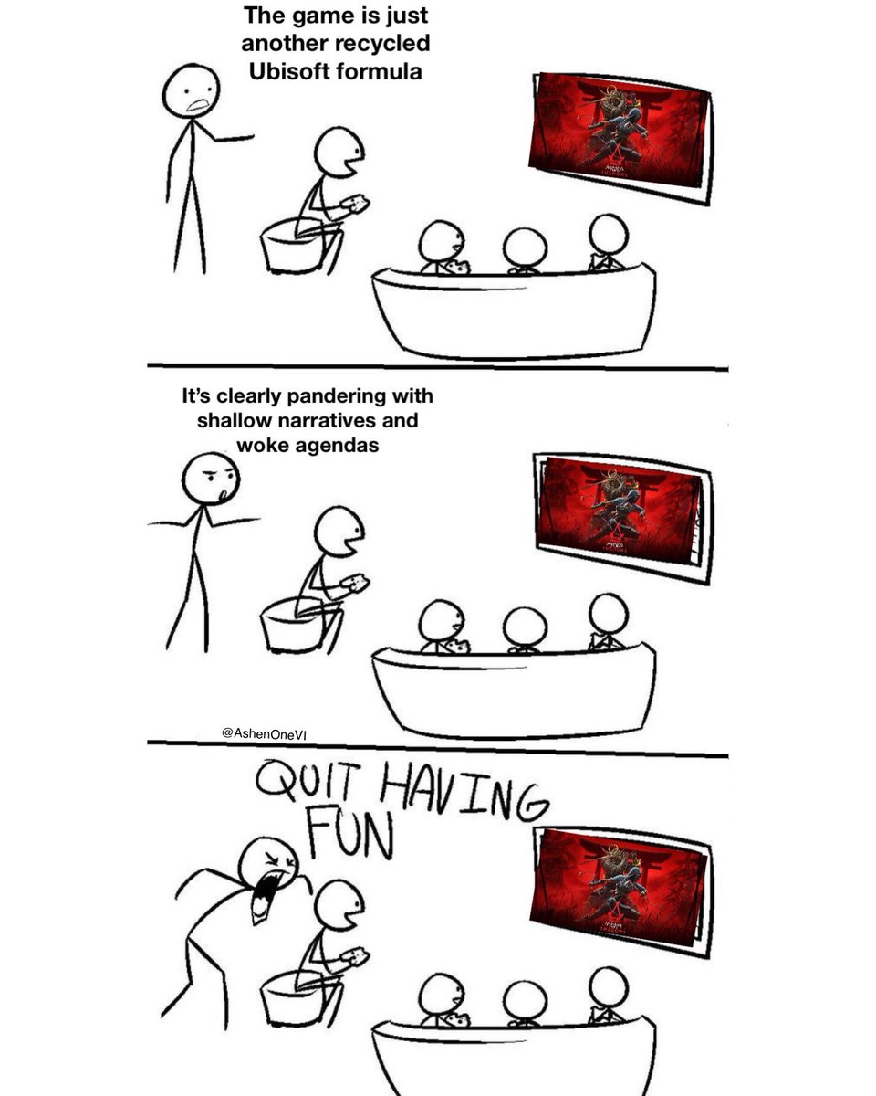 We are just gamers.

#AssassinsCreedShadows #AssassinsCreed
