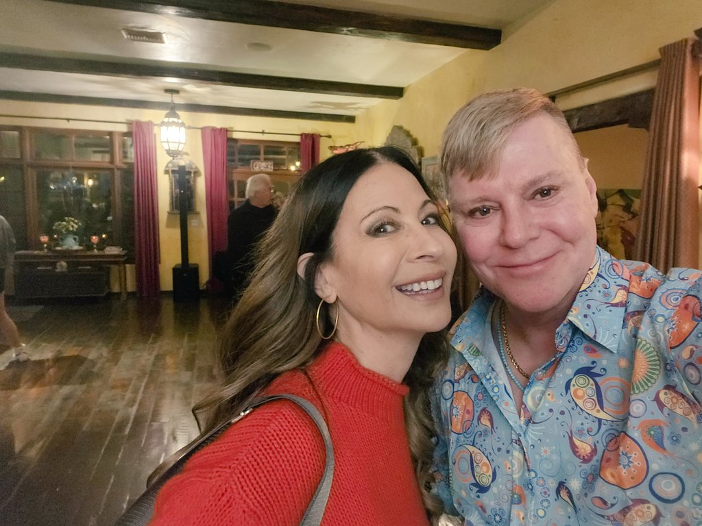 Celebrating my birthday with the beautiful (and ageless!) LEGEND <a href="/ChristyCanyon11/">Christy Canyon</a>
whom I'm so honored to call a friend. Love you Christy💖