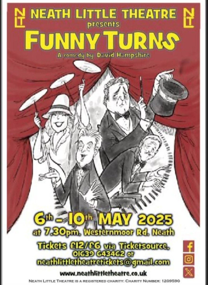 Tickets on sale.... NOW! 

ticketsource.co.uk/whats-on/neath…