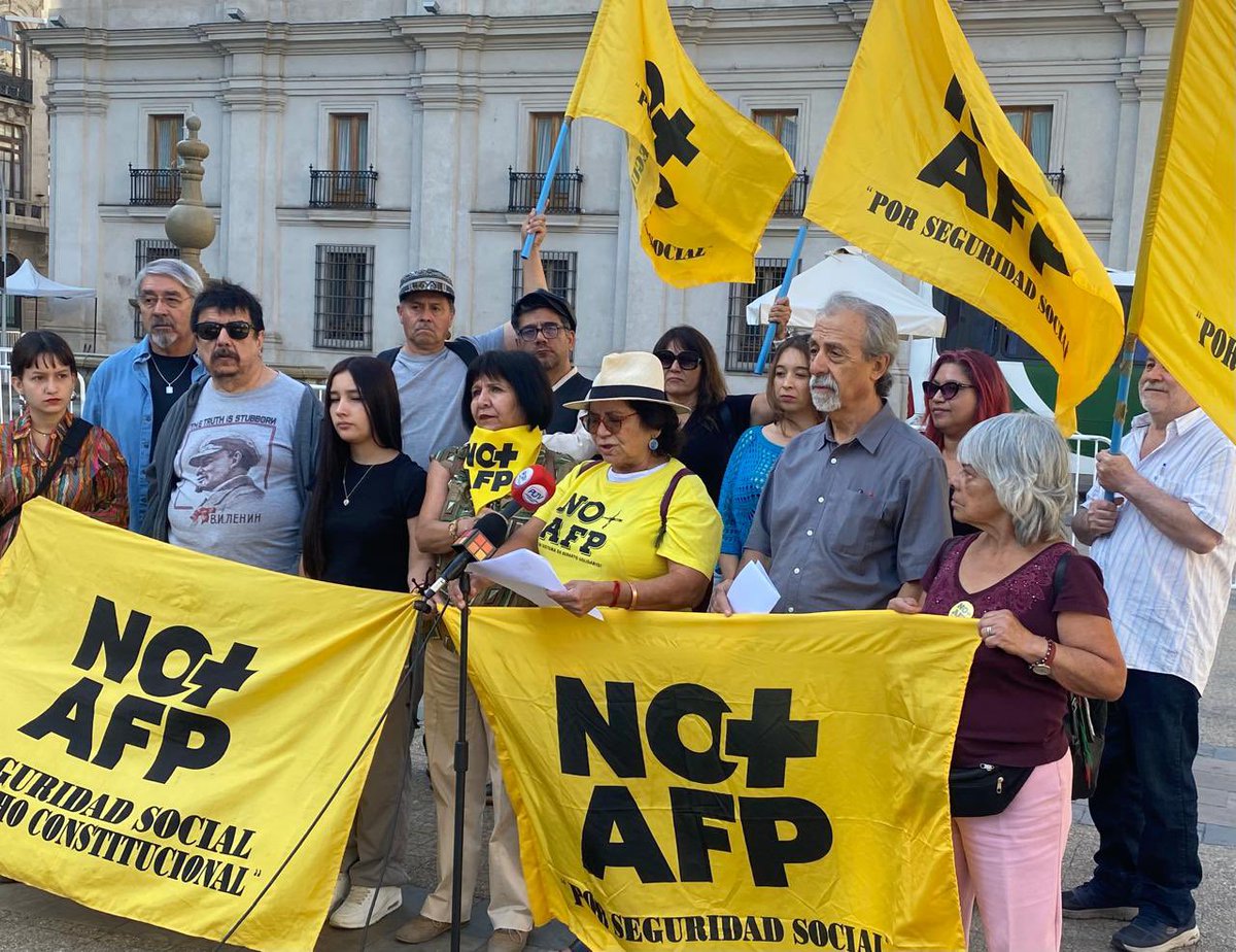 Coordinadora No+AFP tweet media