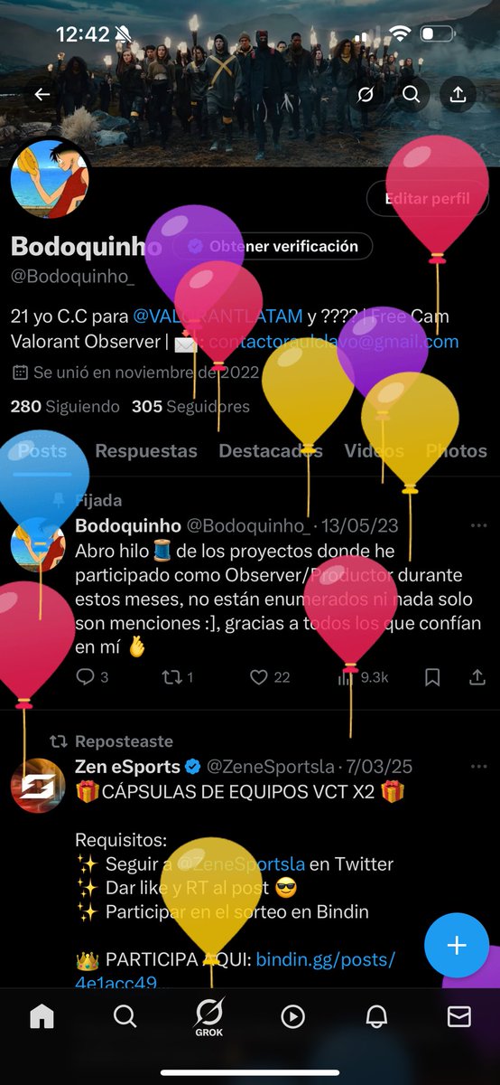 Reviví por mi cumpleaños JAJSHDHSJS