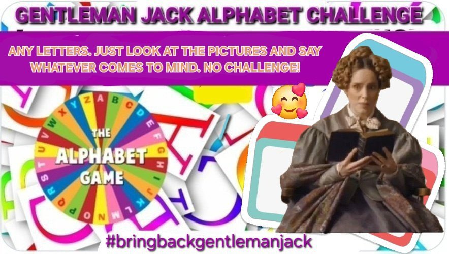 Gentlemen Jack Alphabet Challenge Sunday part 02 #BringBackGentlemanJack <a href="/BBC/">BBC</a> <a href="/LookoutPointTV/">Lookout Point TV</a>