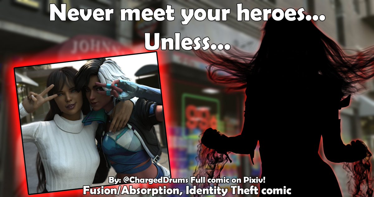 ChargedDrums's tweet photo. New Fusion/Absorbtion comic! Link in the replies!
#Absorbtion #LunaSnow #Fusion #Possession #IdentityTheft
Sorry for disappearing! It will probably happen again! But maybe my brain allows me to make some more before it happens. Who knows :p Appreciate all the support <3 https://t.co/N7stOGdeIj