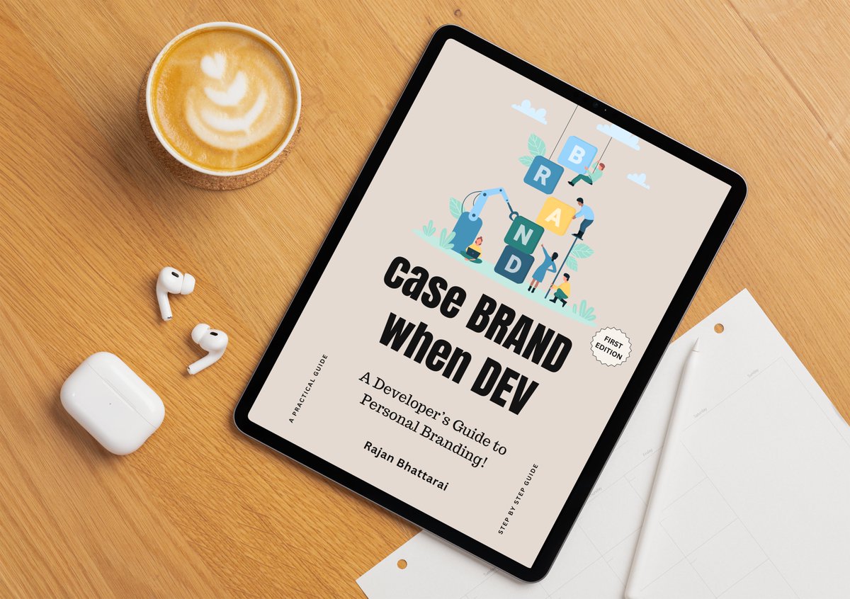 cdrrazan's tweet photo. Fresh new look, same powerful insights!
🚀 Excited to reveal the updated cover for "Case Brand when Dev" – Your personal brand is your superpower—start building it today! 💡✨
#CaseBrandwhenDEV https://t.co/ADSjxvJNwI