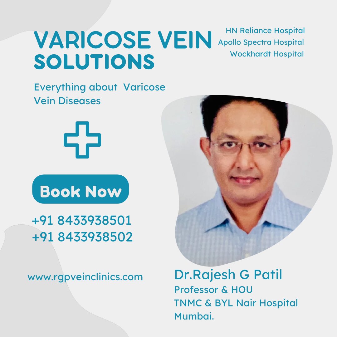 ProfRGPatil's tweet photo. Varicose Vein Disease https://t.co/QXjWbfduFE