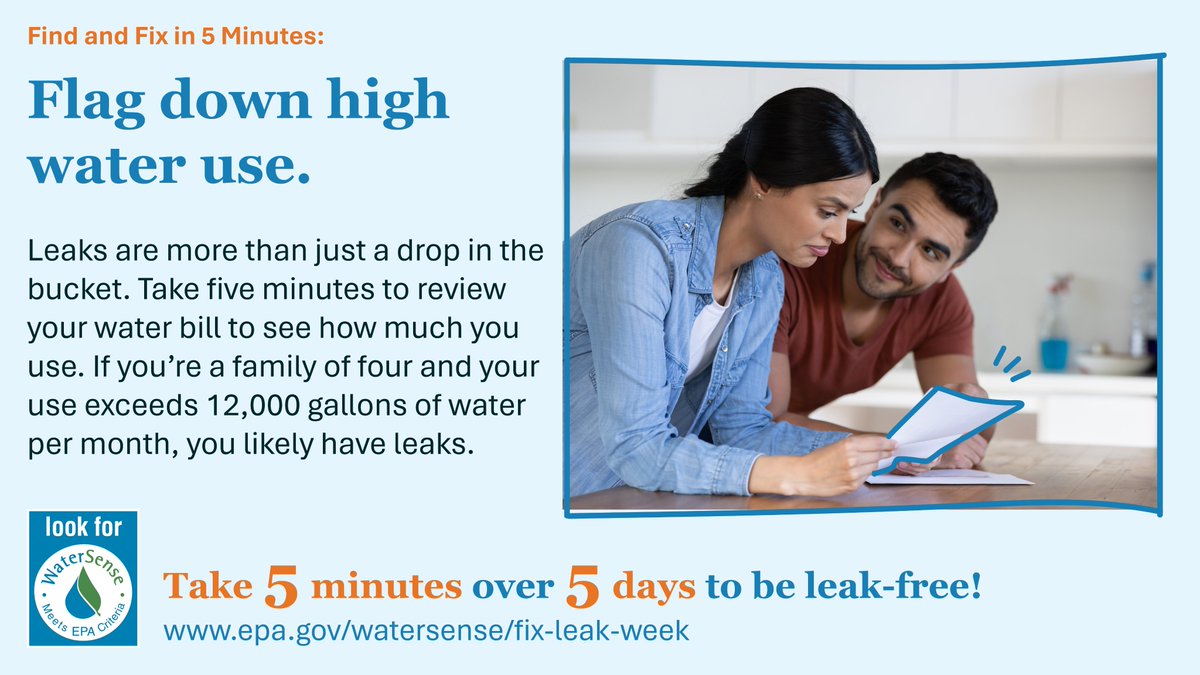 CarmelUtilities's tweet image. #FixALeakWeek