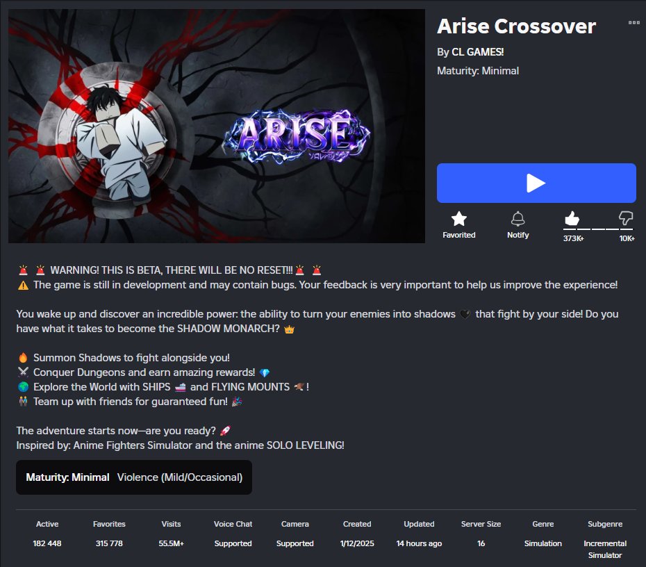 ARISE (@Arise_Crossover) / Posts / X