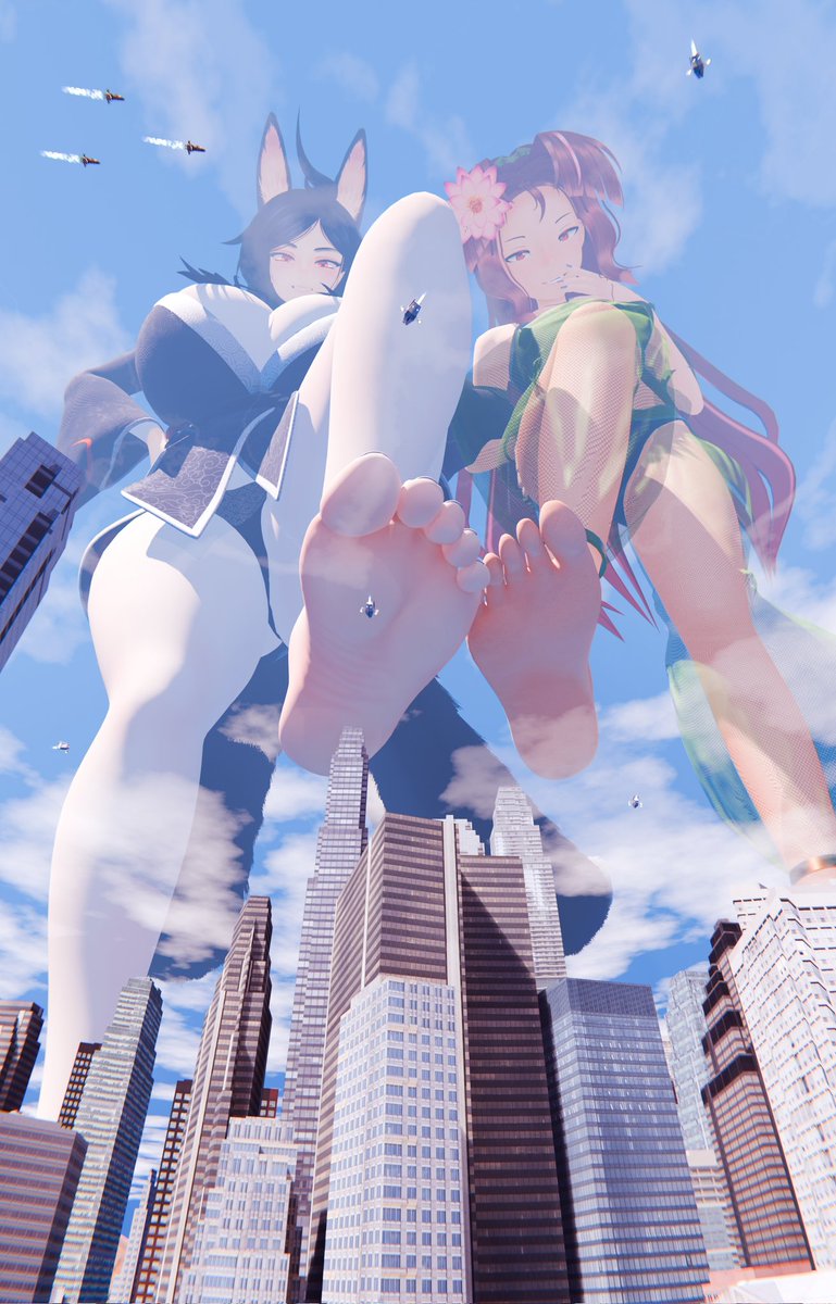 Commission for <a href="/ichibanner/">Jorge</a> 
Thank you so much for commissioning it was really fun to do ^^

Shizune <a href="/HeavenlySize/">Heavenly</a> 
Lilith <a href="/anonona5/">Myriad</a> 

Special thanks to <a href="/BustyDamsels/">Bustyd</a> 

#giantess