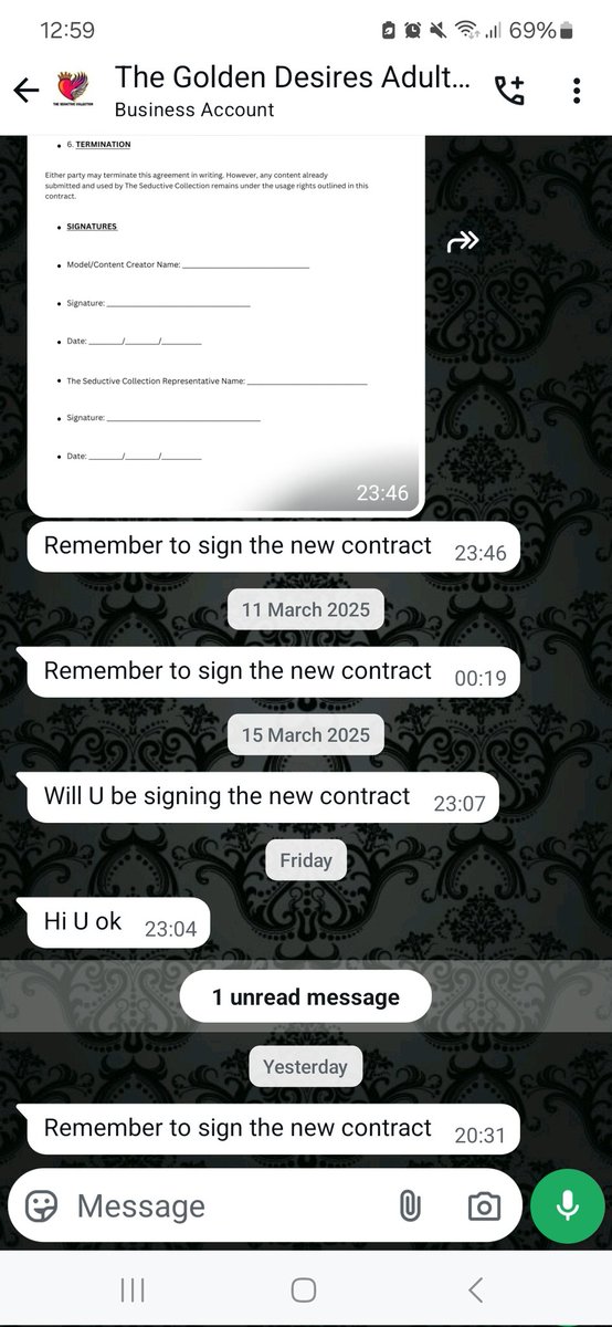 SookieModel's tweet image. Being hassled to sign a &quot;contract&quot; is a BIG 🚩 avoid!!!
Also using company to get free content &amp;amp; exploit women in the industry. Avoid!!!! #modelsafety