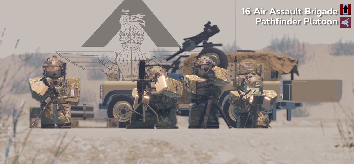 PARAsRoblox's tweet image. At the tip of the spear, the Pathfinder Platoon leads with recon, airborne ops, and precision strikes.

Do you have what it takes to become a Pathfinder?