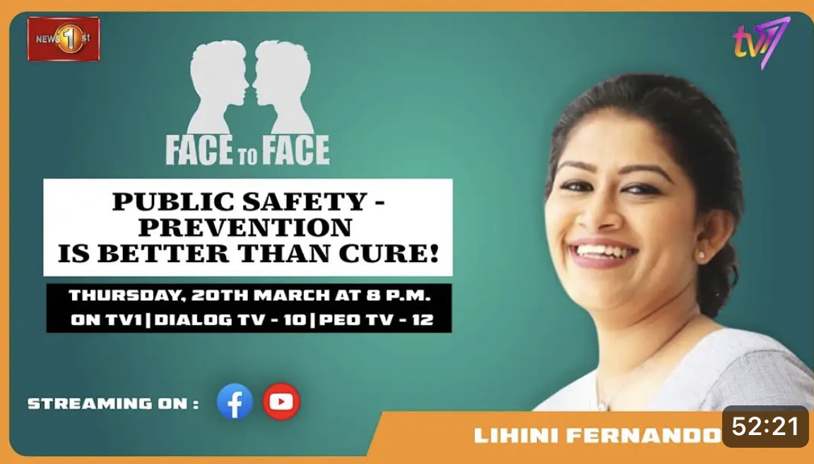 I had the pleasure of engaging in discussion on “Public Safety Challenges in Sri Lanka, the role and controversies surrounding Deshabandu Tennakoon, and the implications of the Local Government Elections” 

Watch if time permits 

youtube.com/live/3ZaInfAU1…