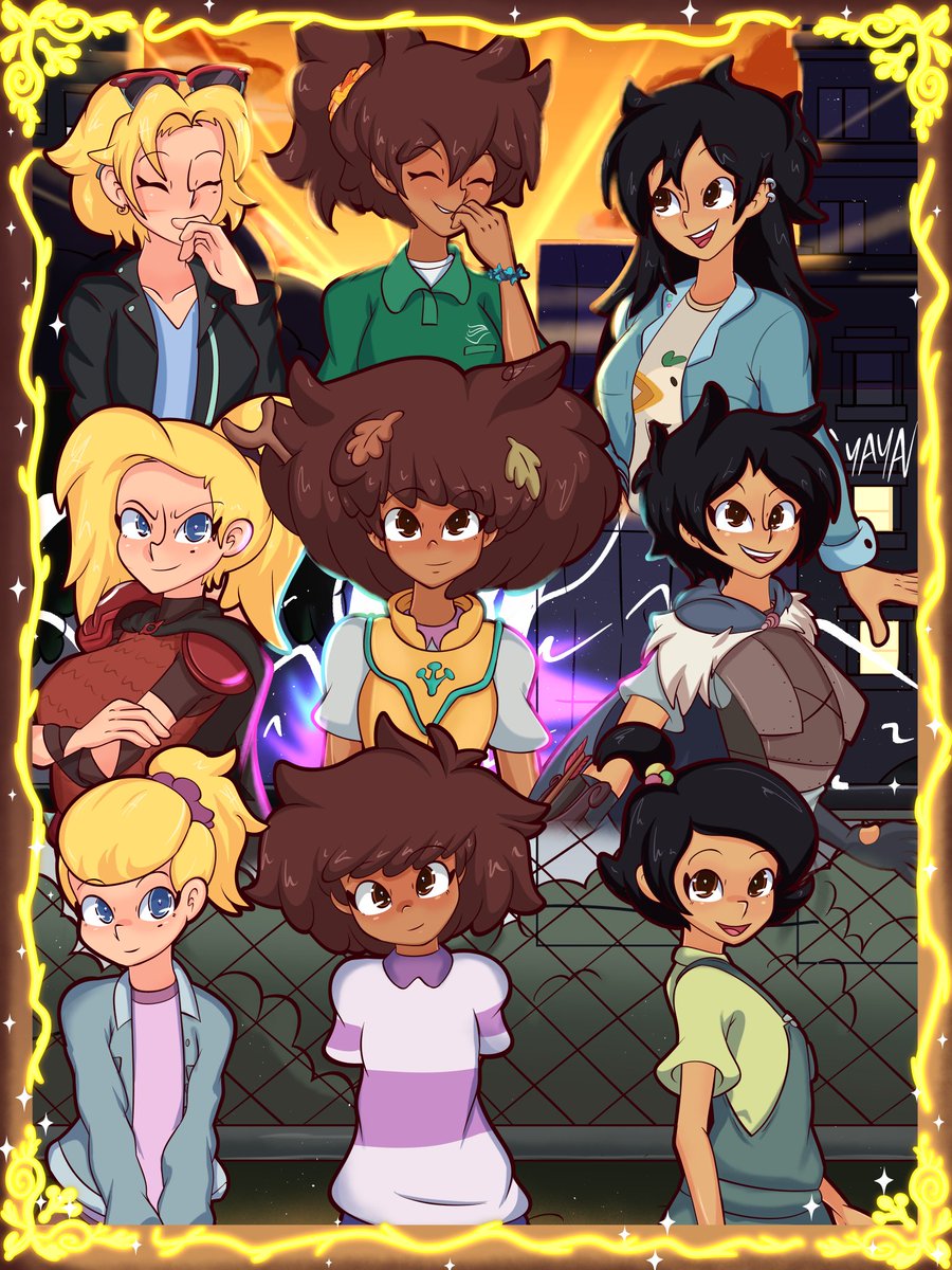 misterslysly's tweet image. ❤💙💚 #Amphibia_Contest