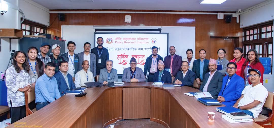 An orientation program conducted by Policy Research Institute (PRI) of Nepal Government for newly appointed Research Fellows and Interns held at Narayanhiti, Kathmandu!
