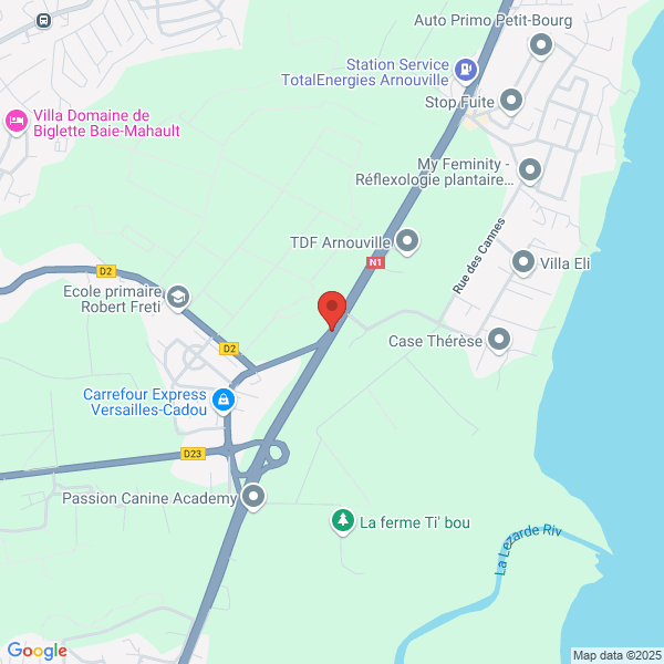 🕒 23/03/2025 10:42 - #accident
⚠️  Accident signalé sur la route N1 dans le secteur de Arnouville.
Prudence à vous
 L'actualité des routes de Guadeloupe sur acciwaze.fr 

 #sécuritéroutière #Guadeloupe