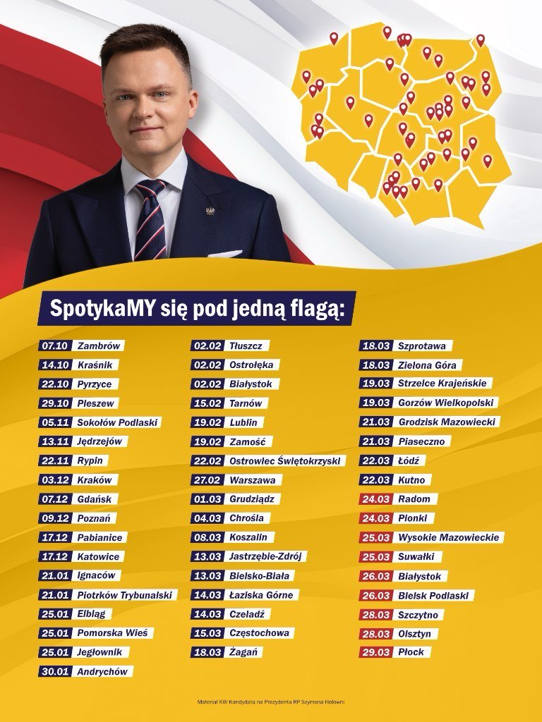 SlizPawel's tweet photo. Na kampanijnym szlaku! Najbliżej nam do Radomia! #trasa #kampania #szymonnaprezydenta https://t.co/VhOjBMGj1u