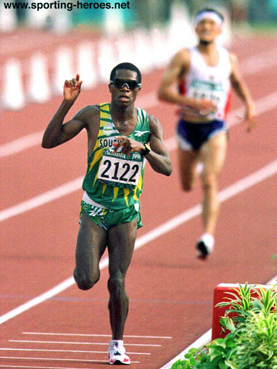 Nyabela_'s tweet photo. Josia Thugwana is a South African retired long-distance runner, best known for winning the gold medal in the marathon at the 1996 Summer Olympics. Thugwana, who Hails From KwaNdebele, is the first black athlete to earn an Olympic gold for South Africa. https://t.co/Hui9fS5cl3