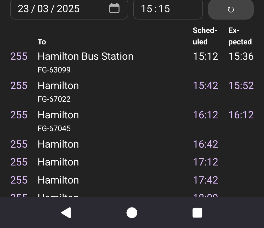 Fr3w's tweet photo. This is why folk complain about first bus so much. The buses are pretty regularly late. And even when you attempt to get an earlier bus,so you can get to work on time,this shit happens. And apparently they're planning a fare increase. Not sure what for. https://t.co/GxKL5C9GYt