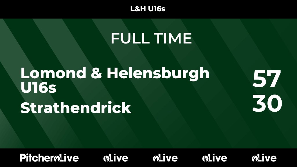 FULL TIME: Lomond &amp; Helensburgh U16s 57 - 30 Strathendrick
#LOMSTR #Pitchero
helensburghrugby.co.uk/teams/254025/m…