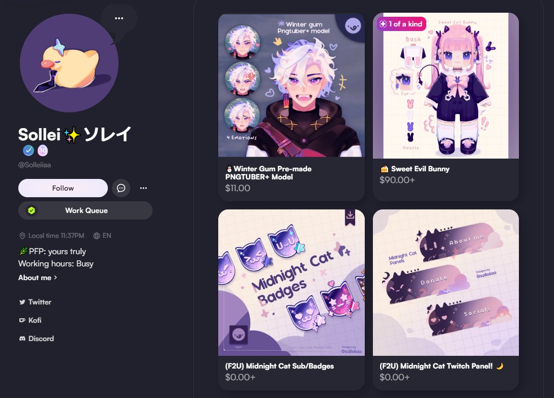solleiiaa's tweet image. Hello everyone!! My shop is now Open as part of batch 10 !! Feel free to visit ^v^)/ 🌸💜 #VGen
💌:vgen.co/Solleiiaa/shop