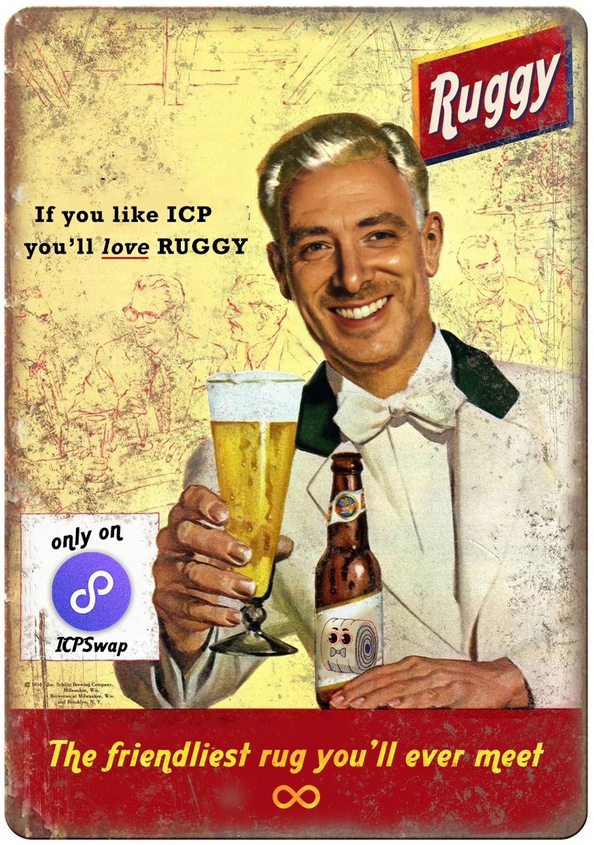 $RUGGY on ♾ $ICP ♾

🪙💱app.icpswap.com/swap?input=ryj…