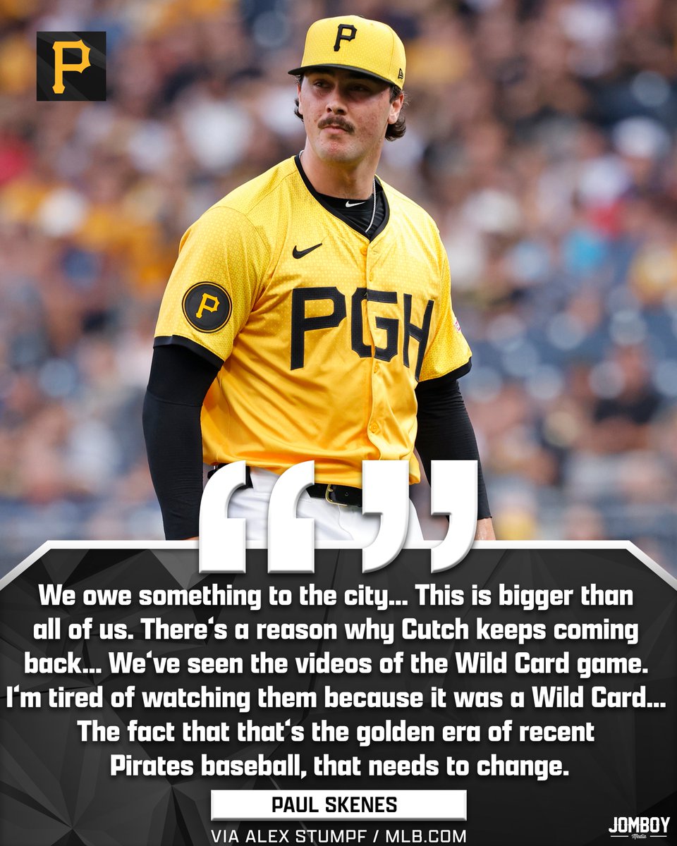 Paul Skenes wants better for Pittsburgh fans