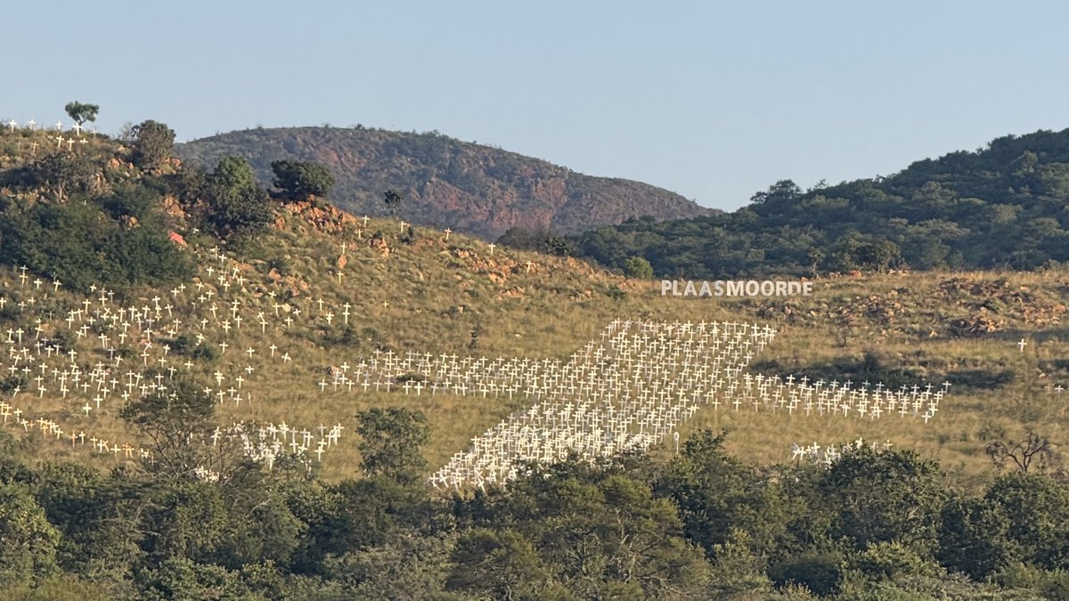 StefanTompson's tweet image. I get emotional every time I see the White Cross Monument, which commemorates the 2,000+ farmers who were killed in South Africa in the last three decades.