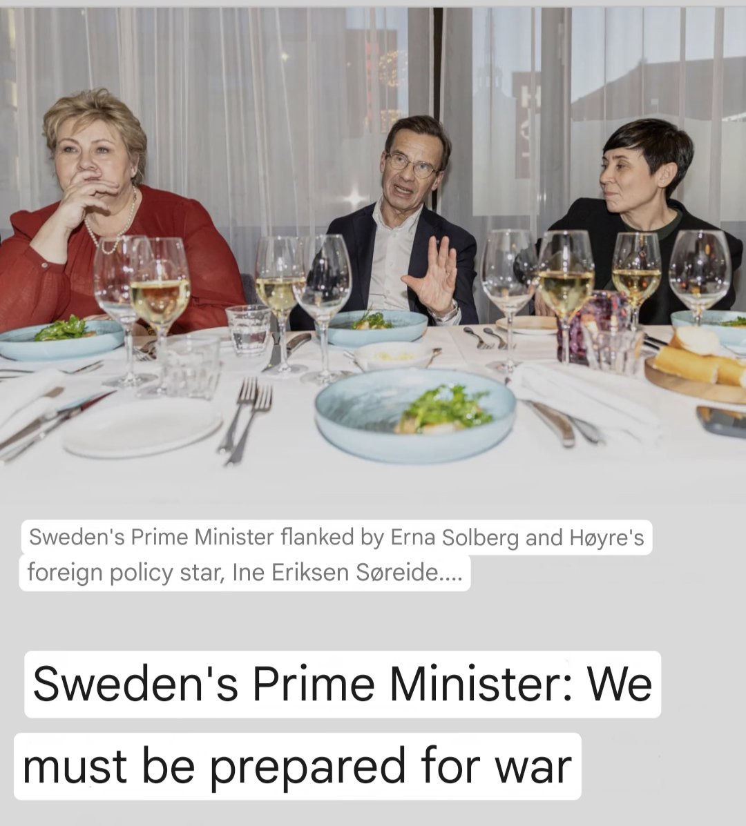 EuroDale's tweet image. Drinking champagne while sending young men to war.

You can't make this shit up.