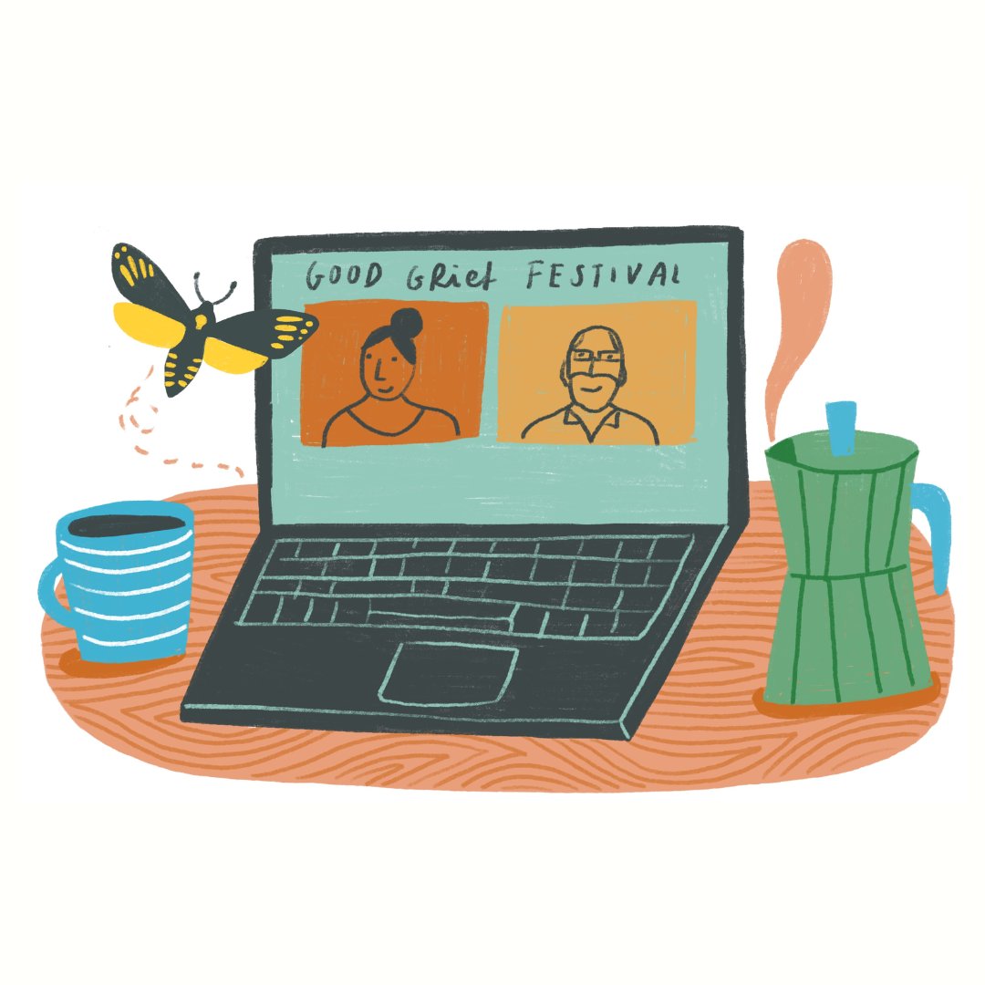 Good Grief Festival (@goodgrieffest) on Twitter photo Good Grief Festival is now on LinkedIn & Bluesky! We'd love to connect with you there. Find us <a href="/GoodGriefFest/">Good Grief Festival</a> on each platform!💙
Illustration by Kate Sutton Good Grief Festival is now on LinkedIn & Bluesky! We'd love to connect with you there. Find us <a href="/GoodGriefFest/">Good Grief Festival</a> on each platform!💙
Illustration by Kate Sutton