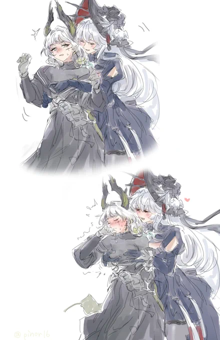 黒インナーってえっちだなと思いながらのスペリニ 