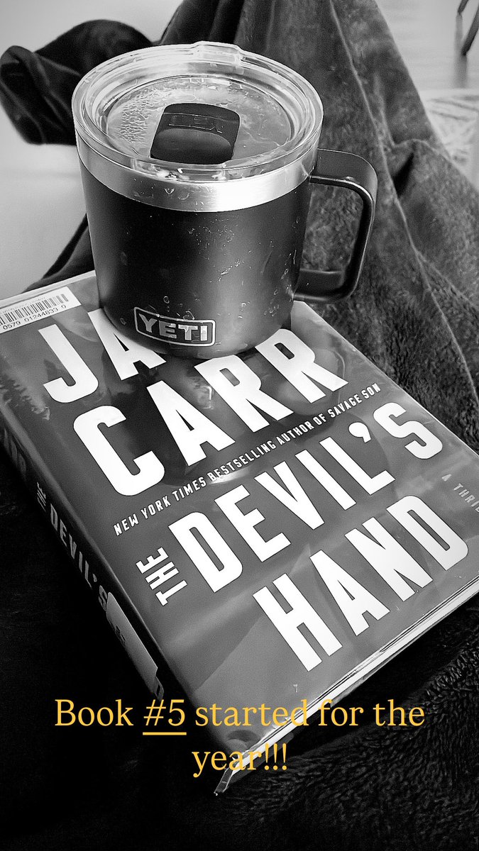 BhgLuke's tweet photo. Made a goal of reading more this year. So glad I found these @JackCarrUSA thrillers. Book 4 of the series and 5th book of the year. #JamesReece #Badass #DevilsHand https://t.co/FZDFqutp4H