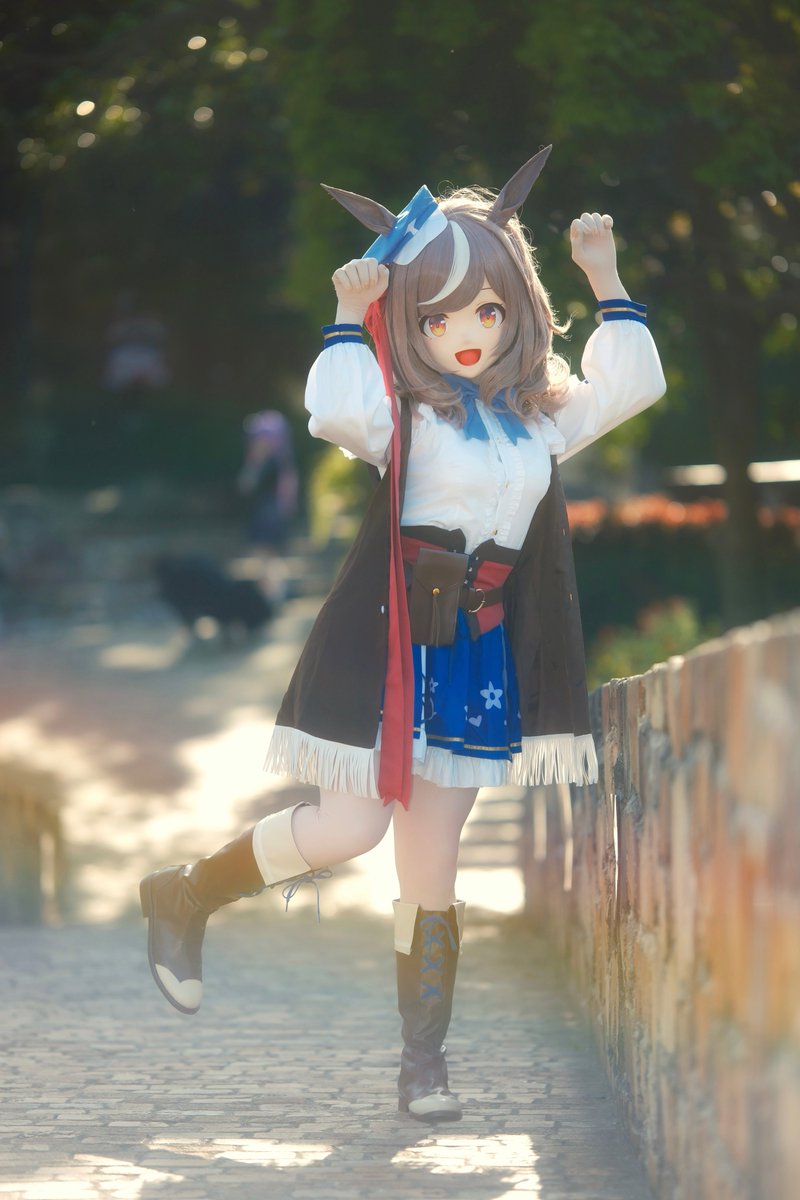 なんだか今度こそ
上手くいきそうな予感がするっ！

🎭︎→ <a href="/HeyaoFetish/">河妖フェチ/河妖屋(大阪)</a> 

📸＆🪄→ <a href="/akaru_kig/">猫間田あかる🐈</a>

special thanks → <a href="/kc511521/">COCO</a> 

#ウマ娘
#マチカネタンホイザ
#kigurumi