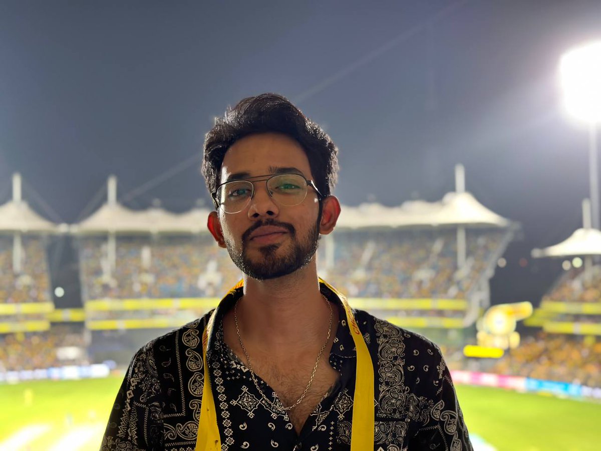 Reality’s just a glitch I’m too feral to debug screaming into the void with a side of glitter and blood.

#CSKvsMI