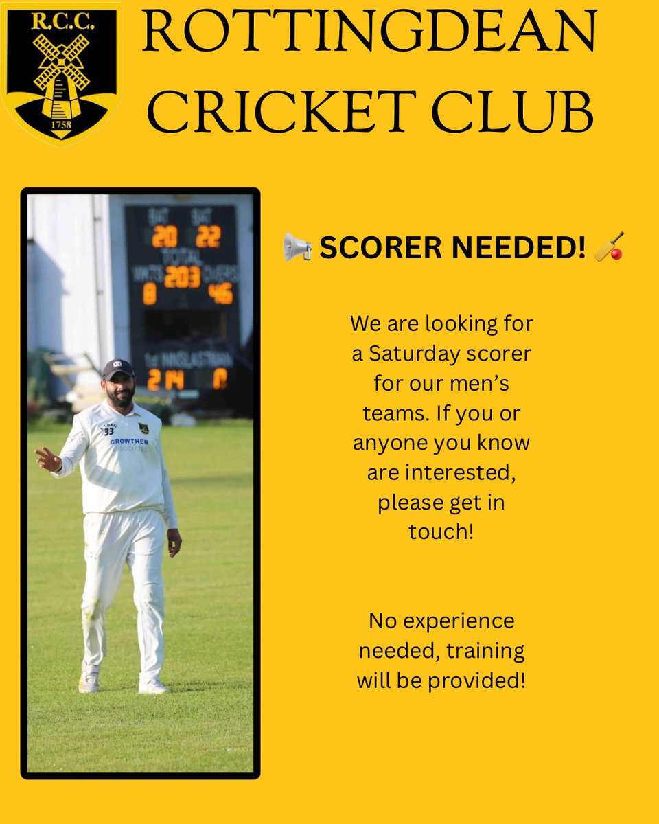 Rottingdean CC tweet media