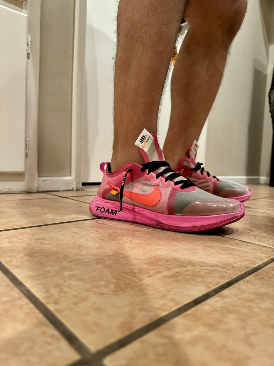 jbjaso3's tweet photo. Nike Off White X Zoom Fly SP โTulip Pinkโ
๐
#IWearMyKicksToo #wdywt #womft #kotd #sotd #kickstagram #kicks #KicksOnFire #NiceKicks #Sneakerhead #Sneakers #GaySneakerhead #Shoes #SoleCollector #ShoeGame #Sneakerheads #HeatGame #SoleToday #SickKicks #MrNeverWearTheSameShoes https://t.co/tg54l14fYj