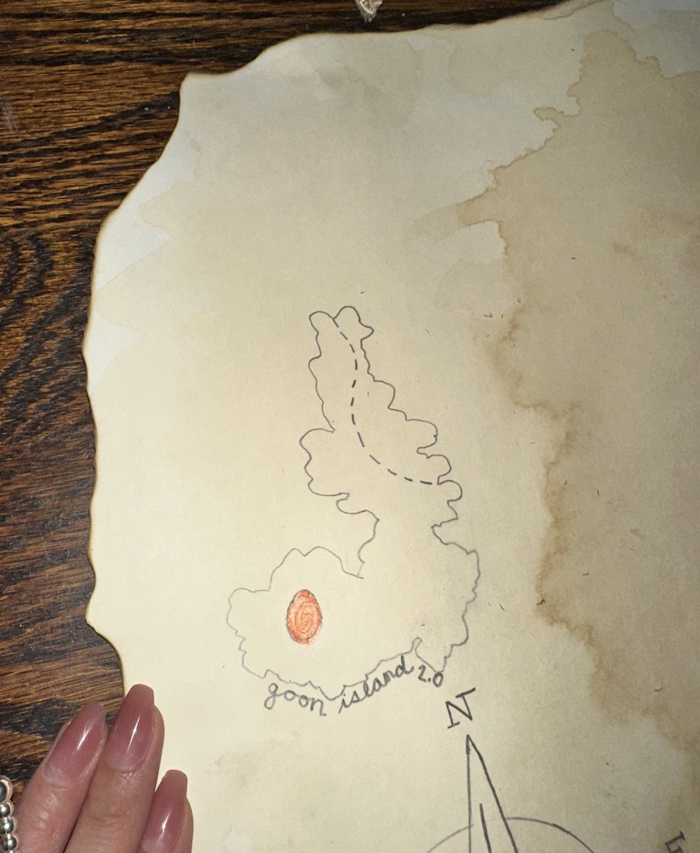 nx_emi's tweet image. Goon lagoon added to the fantasy map