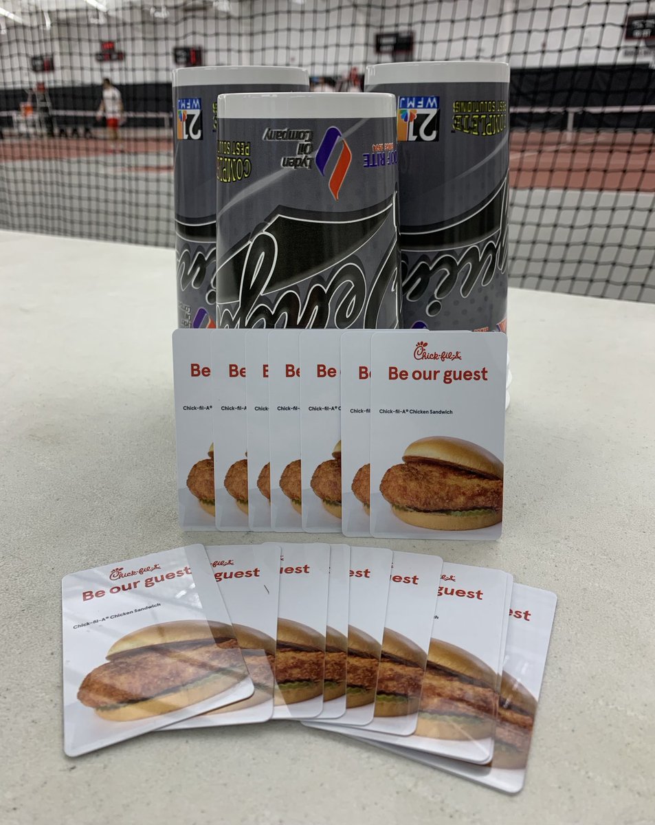 Robb Schmidt π§ (@ysu_robb) on Twitter photo Be sure to get your β¦<a href="/ChickfilA/">Chick-fil-A, Inc.</a>β© free sandwich card at the β¦<a href="/YSUMENTENNIS/">YSU Men's Tennis</a>β© match today. Be sure to get your β¦<a href="/ChickfilA/">Chick-fil-A, Inc.</a>β© free sandwich card at the β¦<a href="/YSUMENTENNIS/">YSU Men's Tennis</a>β© match today.