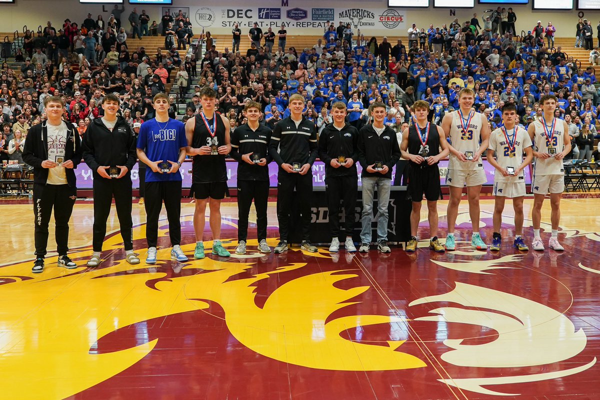 Congratulations to our boys basketball team for finishing 7th in the state. And congratulations to <a href="/BrooksJett27/">Brooks Jett</a> for your all-tournament selection. 

A job well done to the entire team and coaching staff on a fantastic season! We are proud of you!
