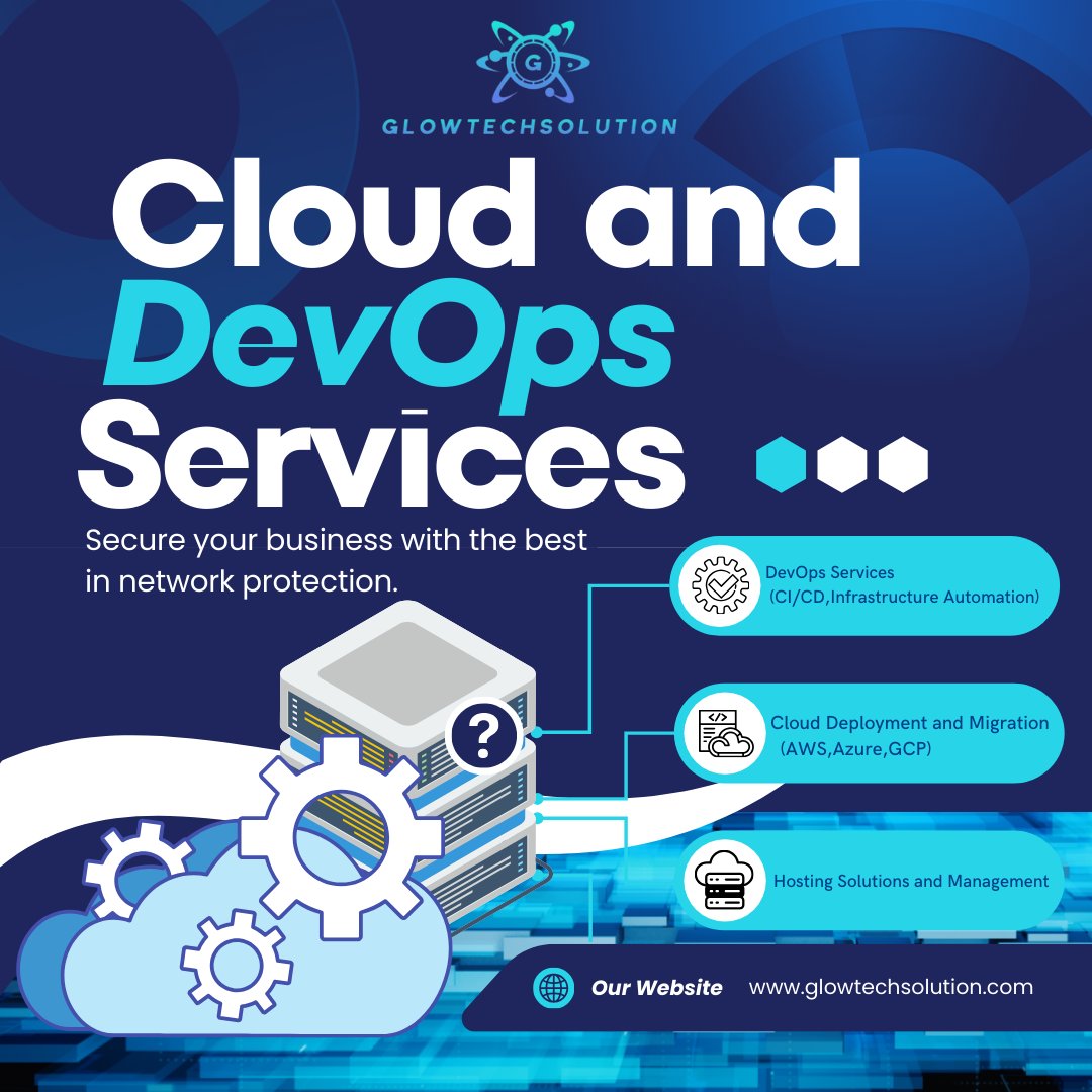 glowtechsolutns's tweet image. Unlock your business's full potential with our tailored Cloud and DevOps strategies. Let’s modernize your infrastructure and achieve success together! 🌟
#CloudSolutions #DevOpsExperts #InfrastructureAutomation #CICDPipelines #CloudMigration #InfrastructureManagement #AWS #Azure