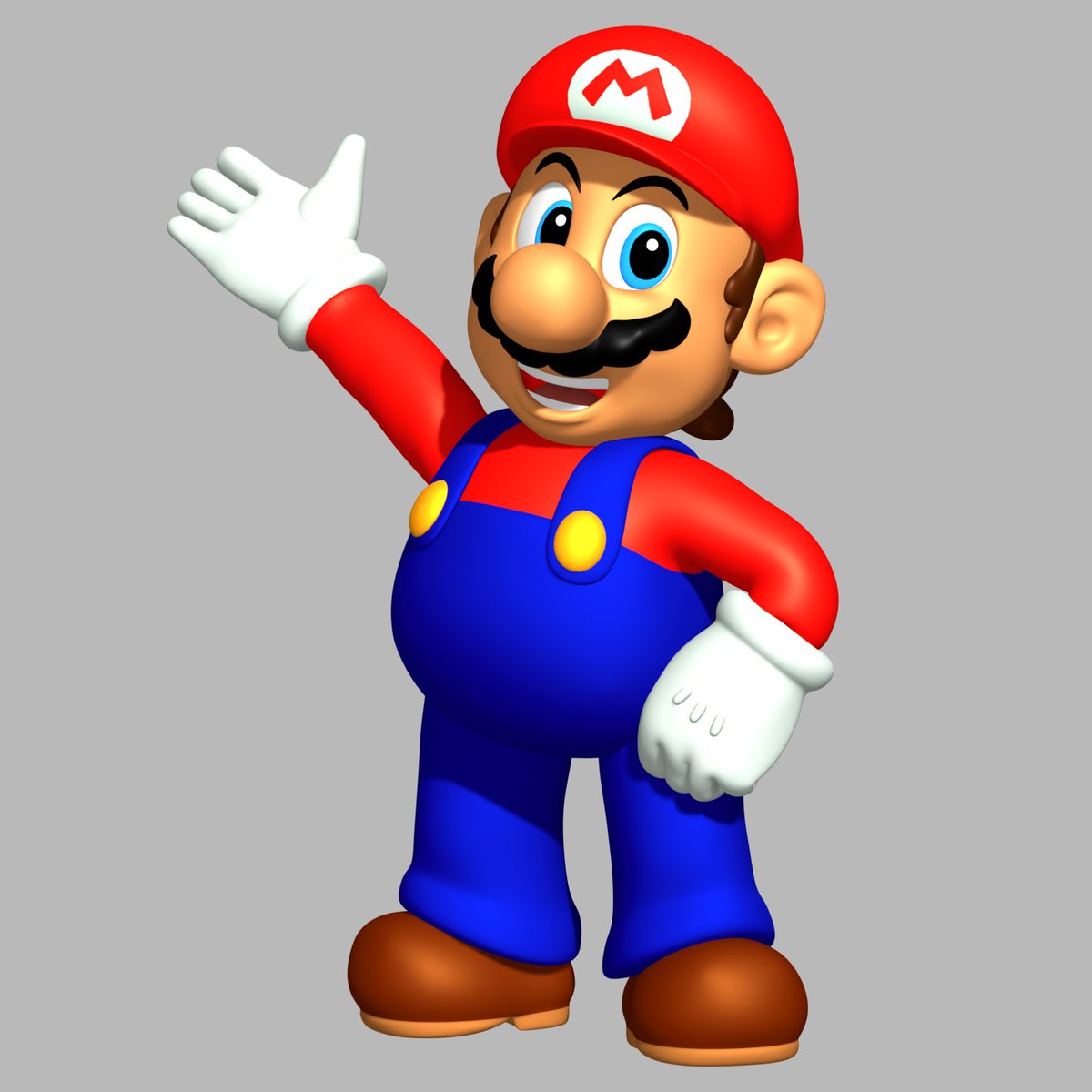 Schweddyoshi's tweet photo. Super Mario 64 &amp; L is Real 2401 #Blender3D #SuperMario64 #Render96 #N64

3D renders created by: Me https://t.co/L6p8zeuE8z