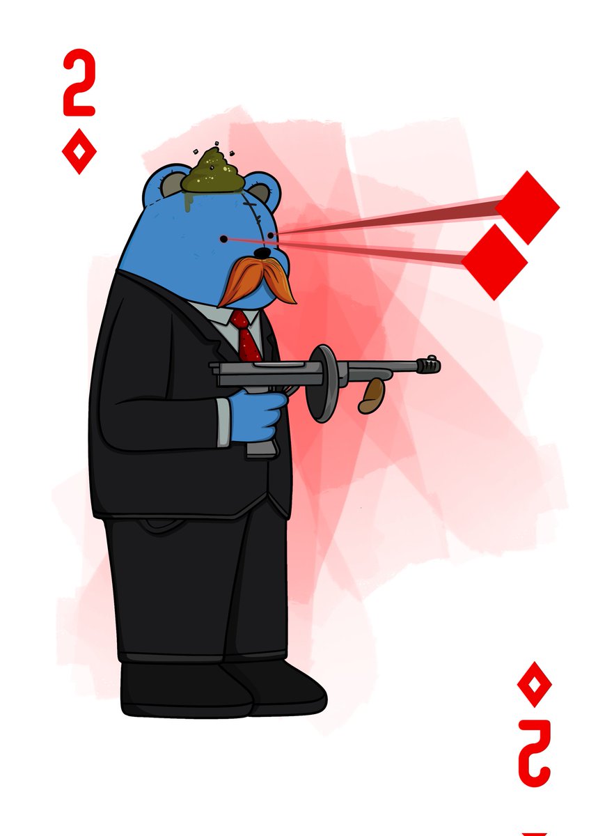 SuperRare_Bears's tweet image. New card drop!

@PulsarMvX send 222 RARE to 100 reactions 

Check out these awesome hand drawn cards 

2 of diamonds 

The Ace of Spades!

rareart.app/cards

Remember, if you collect all 52 cards you get free physical deck

$EGLD #MultiversX