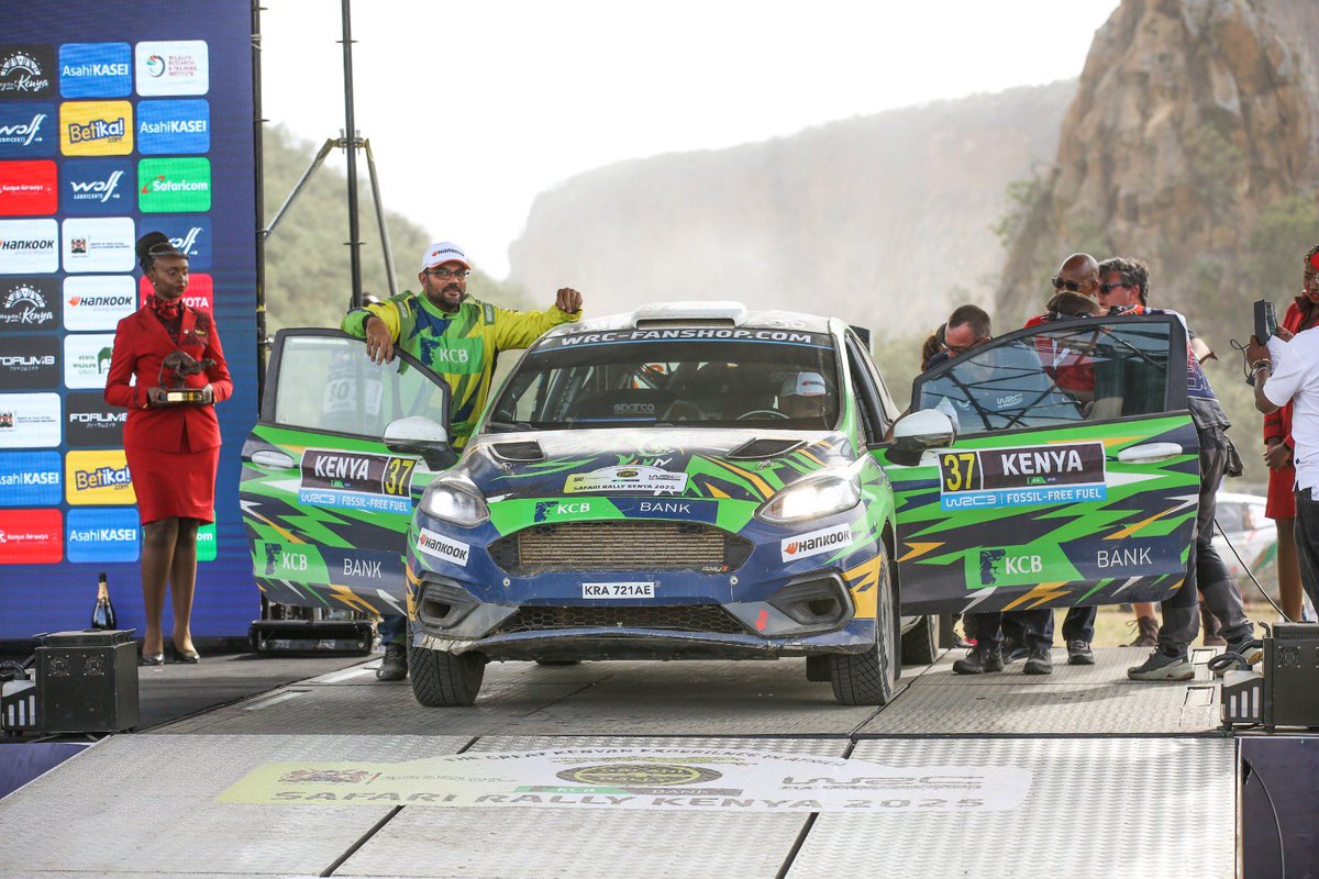 High performance on every front! 💃🏽👏🏽

Congratulations to driver Nikhil Sachania and his navigator Deep Patel for their exceptional drive at the Safari Rally Kenya! Dominating in WRC3, ARC3 and Class RC3, they showcased outstanding teamwork and precision. Finishing 5th overall in