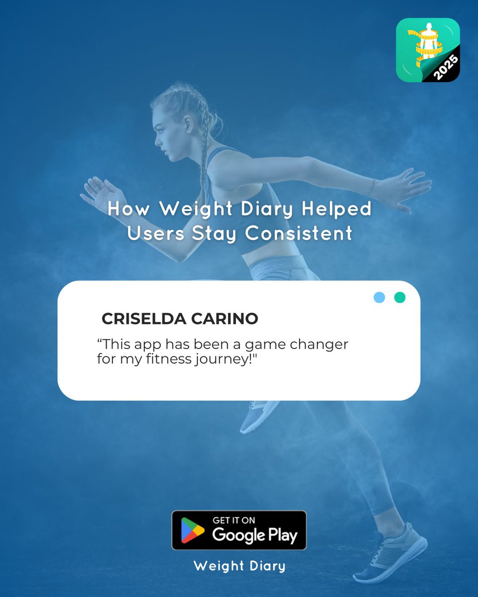 selantoapps's tweet image. How Weight Diary Helped Users Stay Consistent
💬 Criselda Carino said &quot;This app has been a game changer for my fitness journey!&quot;

📲 Download now:
 Link in the comment 👇🏻

#StayConsistent #WeightTracking #WeightDiary