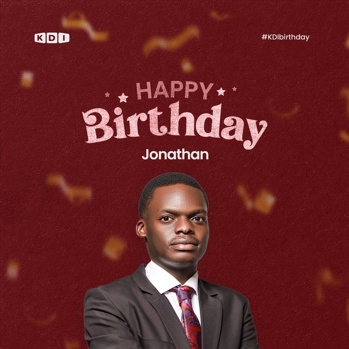 Happy Birthday to our incredible Operations Advisor, Jonathan Kawuma. 

A true professional and talented chef, your dedication continues to inspire us all.

Wishing you joy, abundance, and an amazing year ahead! 🎉 

#KDI2025 #KDIBirthday
