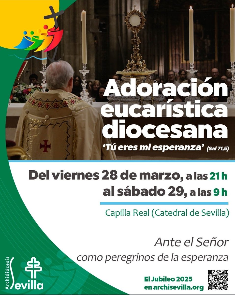 iglsrsanjose's tweet photo. Nos unimos a #24horasconelseñor con @Archisevilla1 
#iglesiadelseñorsanjosé https://t.co/lCfC3xvfKc